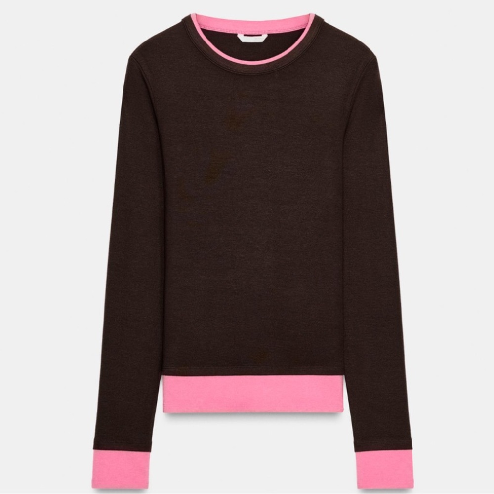 BNWT ZARA CONTRAST TOP